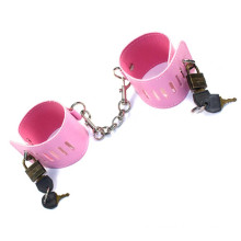 Pink Sexual Handcuff Slave Bdsm Sex Game for Couples Kinky Sex Toys Bondage Hand Cuffs